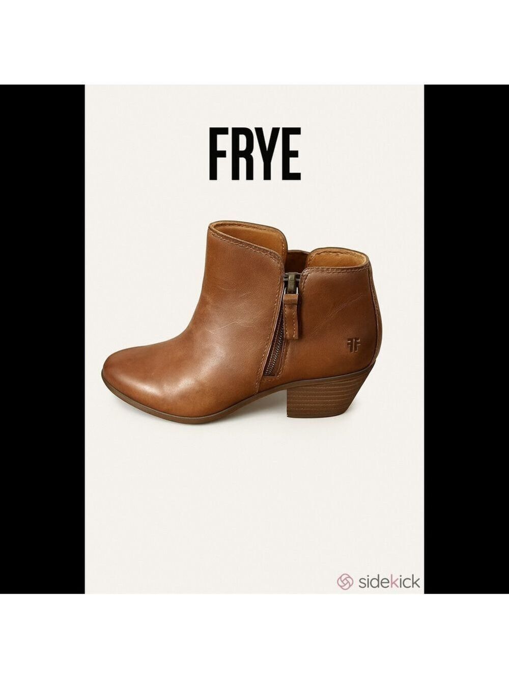 Frye Judith Double Zip Size 9